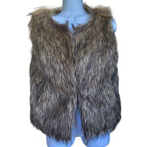 Womens Winter Warm Faux Fur Waistcoat Sleeveless Coat Vest Outwear Tops …